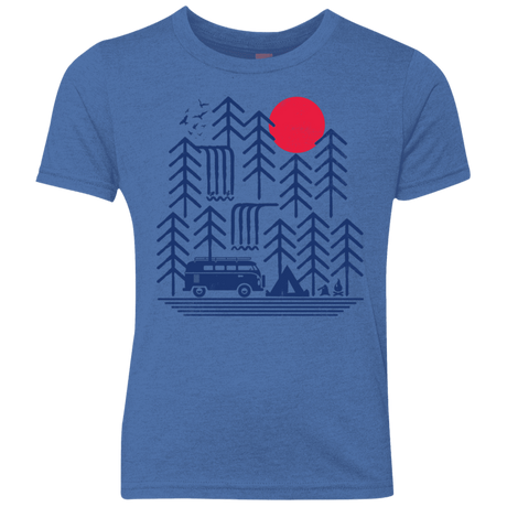 T-Shirts Vintage Royal / YXS Road Trip Days Youth Triblend T-Shirt