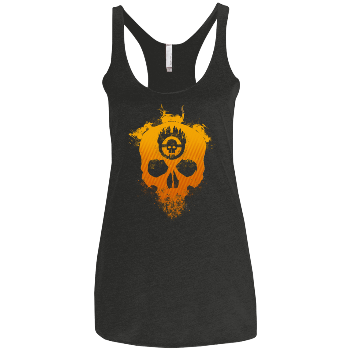 T-Shirts Vintage Black / X-Small Road warrior 2 Women's Triblend Racerback Tank