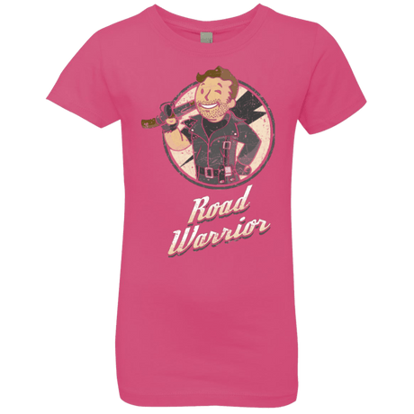 T-Shirts Hot Pink / YXS Road Warrior Girls Premium T-Shirt