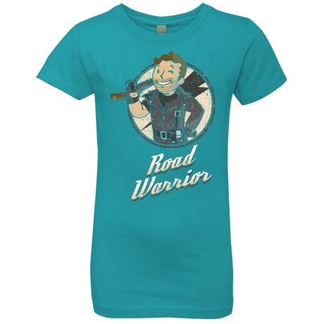 T-Shirts Tahiti Blue / YXS Road Warrior Girls Premium T-Shirt