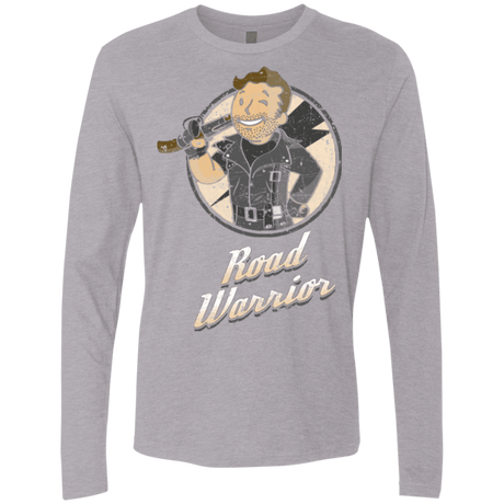 T-Shirts Heather Grey / Small Road Warrior Men's Premium Long Sleeve
