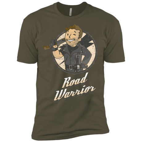 T-Shirts Military Green / X-Small Road Warrior Men's Premium T-Shirt