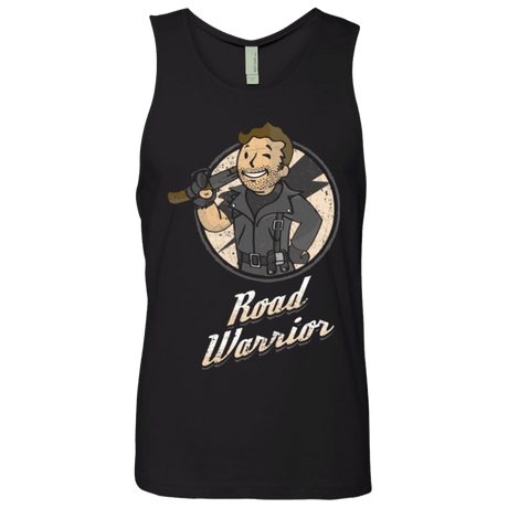 T-Shirts Black / Small Road Warrior Men's Premium Tank Top