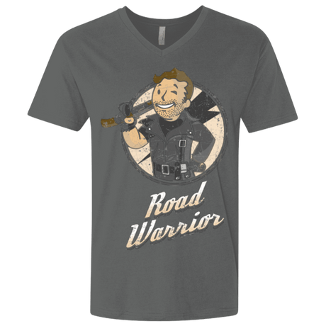 T-Shirts Heavy Metal / X-Small Road Warrior Men's Premium V-Neck