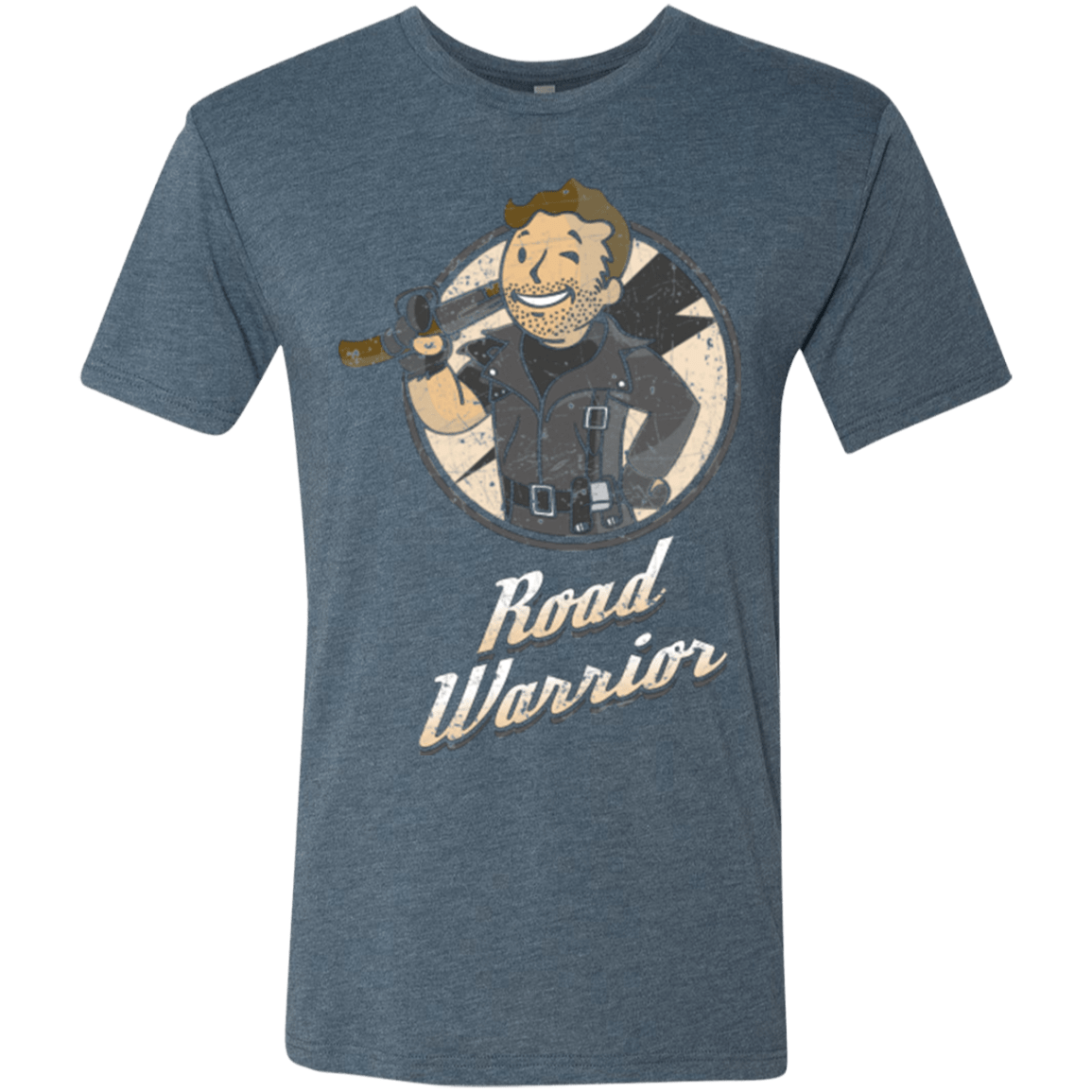 T-Shirts Indigo / Small Road Warrior Men's Triblend T-Shirt
