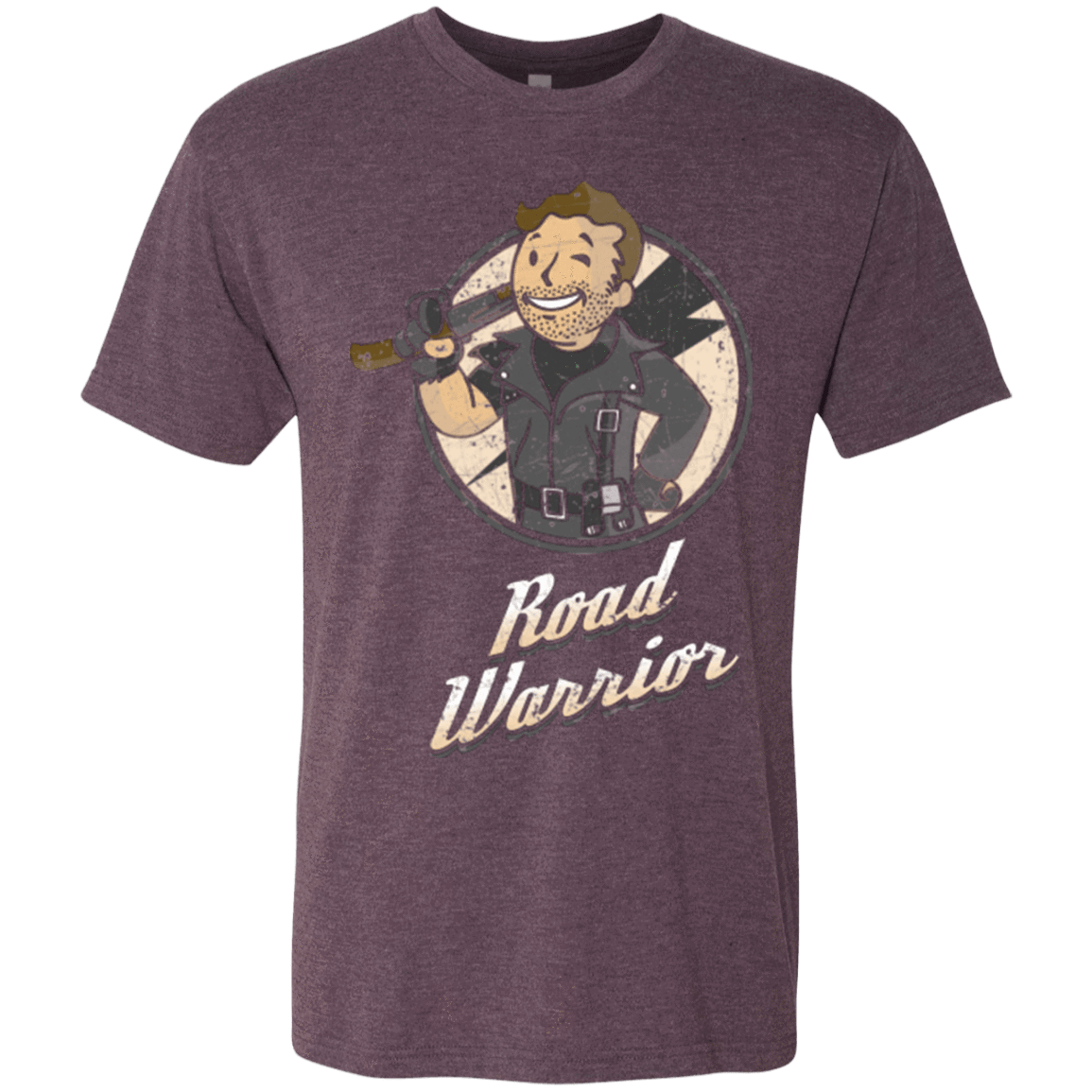 T-Shirts Vintage Purple / Small Road Warrior Men's Triblend T-Shirt