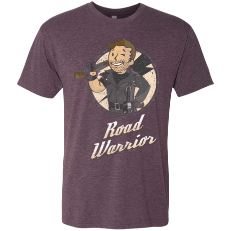 T-Shirts Vintage Purple / Small Road Warrior Men's Triblend T-Shirt