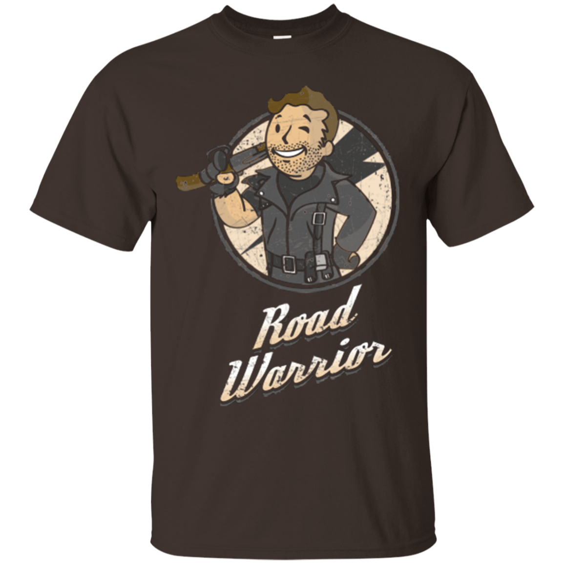 T-Shirts Dark Chocolate / Small Road Warrior T-Shirt