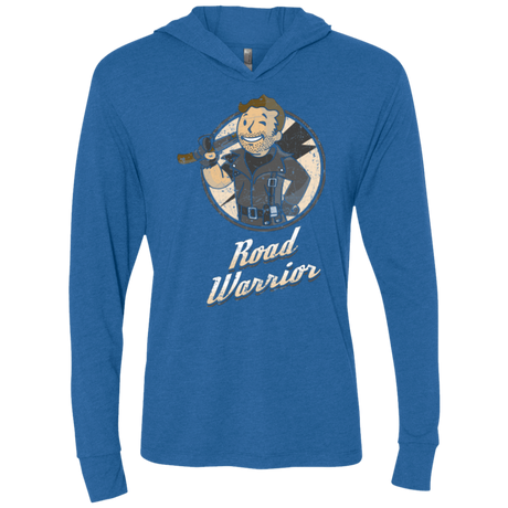 T-Shirts Vintage Royal / X-Small Road Warrior Triblend Long Sleeve Hoodie Tee