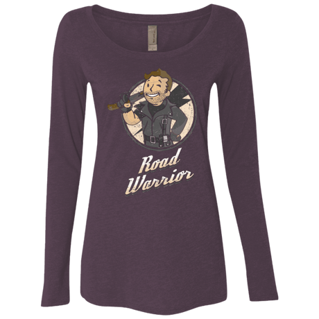 T-Shirts Vintage Purple / Small Road Warrior Women's Triblend Long Sleeve Shirt