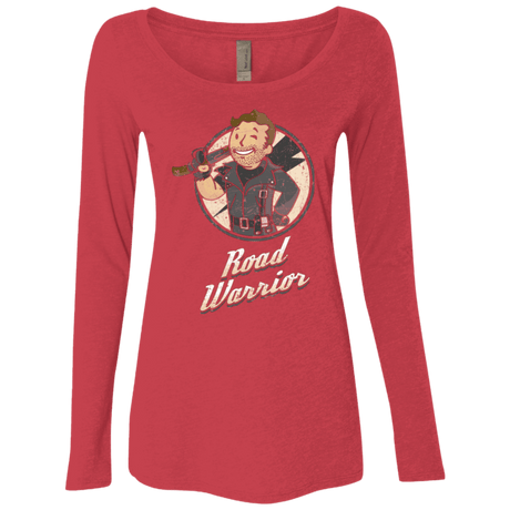 T-Shirts Vintage Red / Small Road Warrior Women's Triblend Long Sleeve Shirt