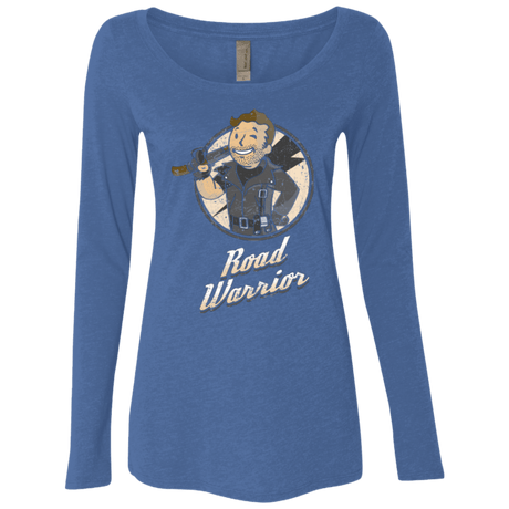 T-Shirts Vintage Royal / Small Road Warrior Women's Triblend Long Sleeve Shirt
