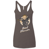 T-Shirts Macchiato / X-Small Road Warrior Women's Triblend Racerback Tank