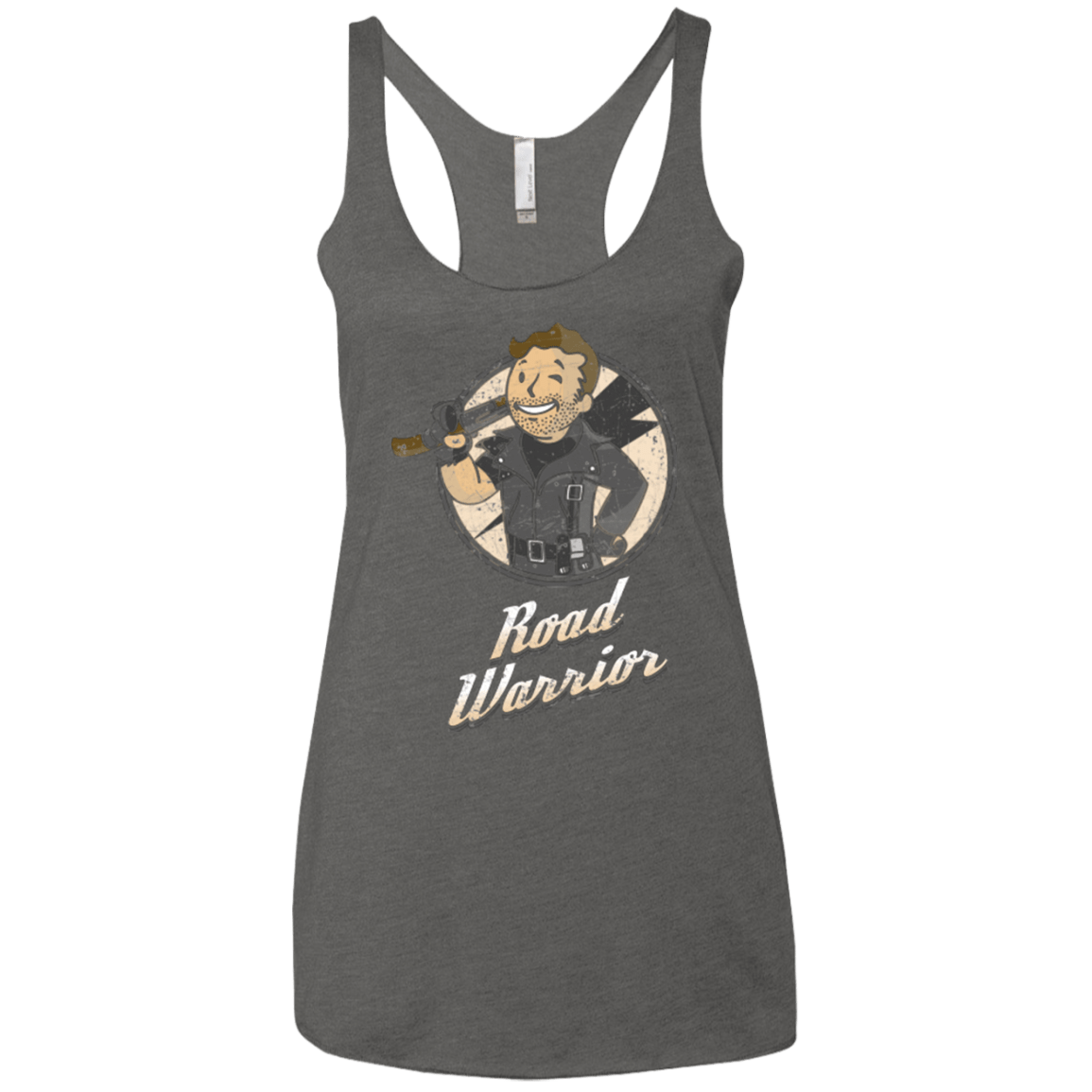 T-Shirts Premium Heather / X-Small Road Warrior Women's Triblend Racerback Tank