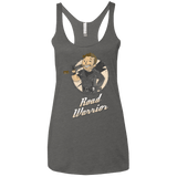 T-Shirts Premium Heather / X-Small Road Warrior Women's Triblend Racerback Tank