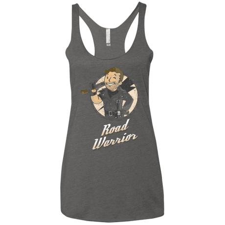 T-Shirts Premium Heather / X-Small Road Warrior Women's Triblend Racerback Tank