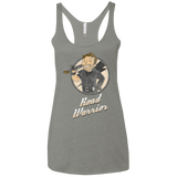 T-Shirts Venetian Grey / X-Small Road Warrior Women's Triblend Racerback Tank