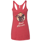 T-Shirts Vintage Red / X-Small Road Warrior Women's Triblend Racerback Tank