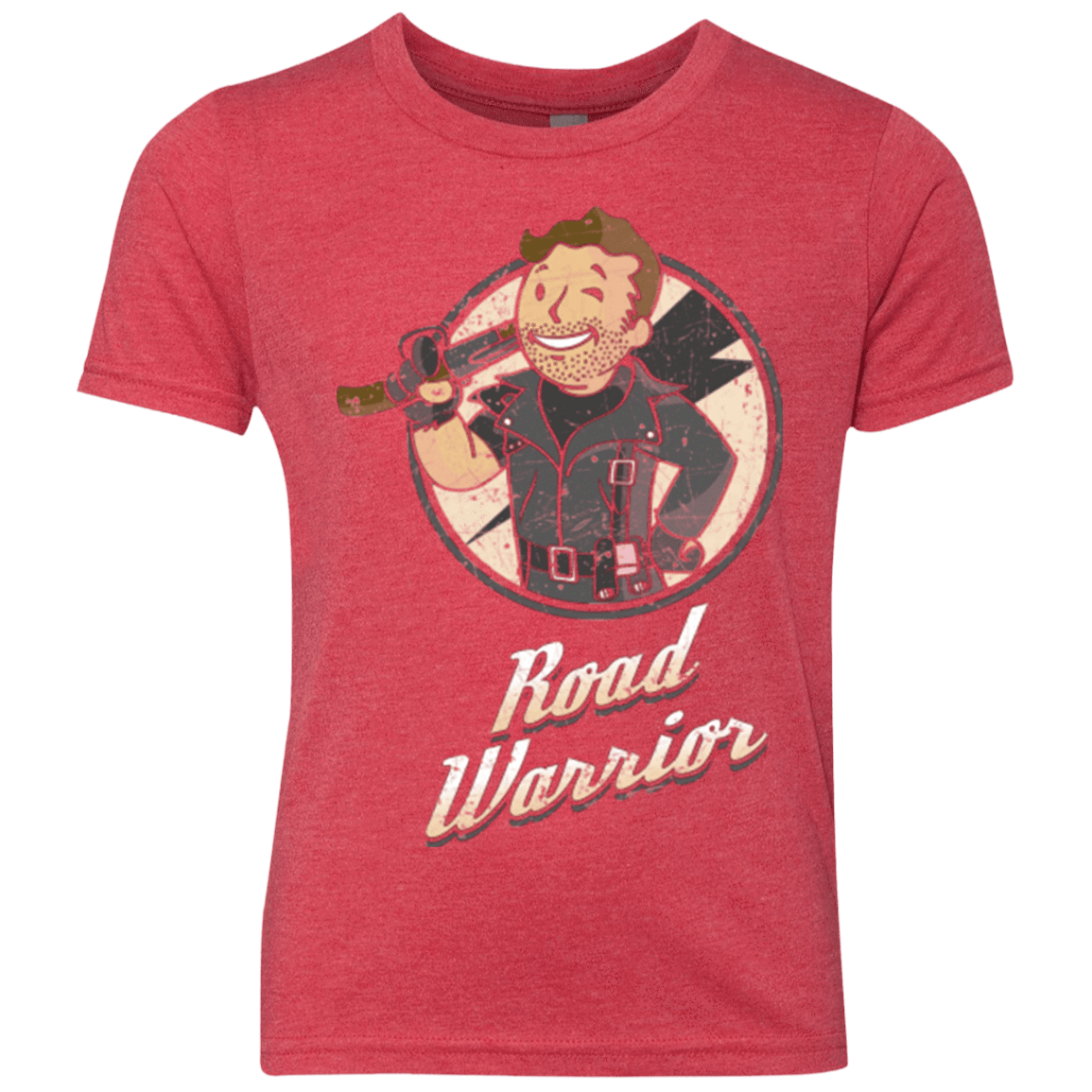 T-Shirts Vintage Red / YXS Road Warrior Youth Triblend T-Shirt