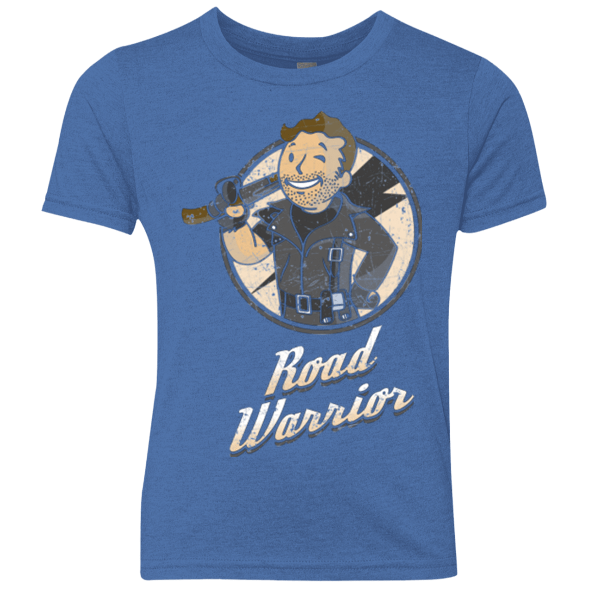 T-Shirts Vintage Royal / YXS Road Warrior Youth Triblend T-Shirt