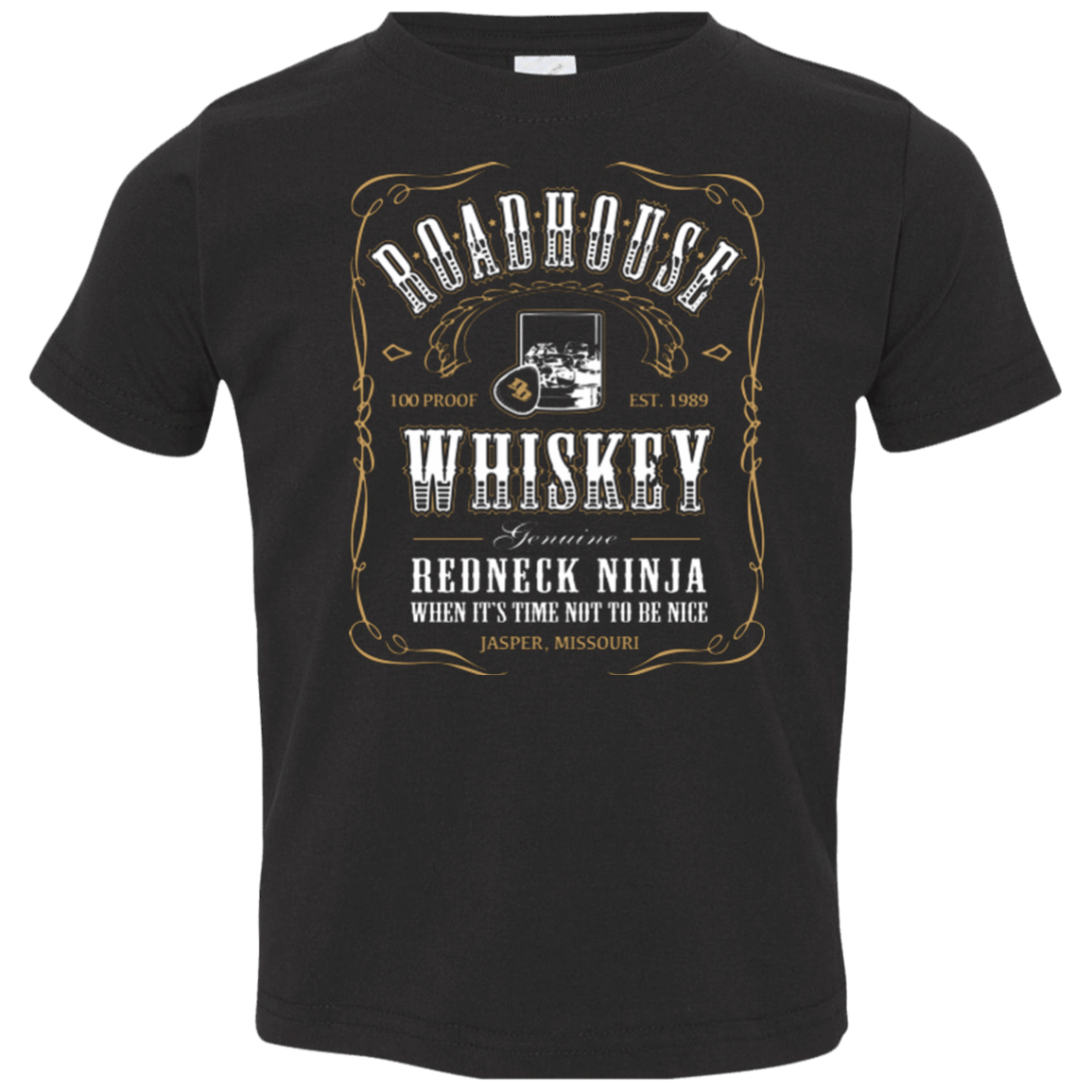 T-Shirts Black / 2T Roadhouse Whiskey Toddler Premium T-Shirt