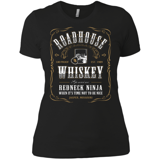 T-Shirts Black / X-Small Roadhouse Whiskey Women's Premium T-Shirt