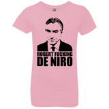 T-Shirts Light Pink / YXS Robert Fucking DeNiro Girls Premium T-Shirt