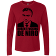T-Shirts Cardinal / Small Robert Fucking DeNiro Men's Premium Long Sleeve