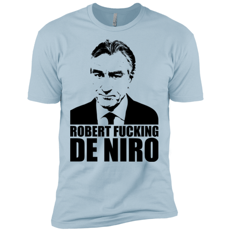 T-Shirts Light Blue / X-Small Robert Fucking DeNiro Men's Premium T-Shirt