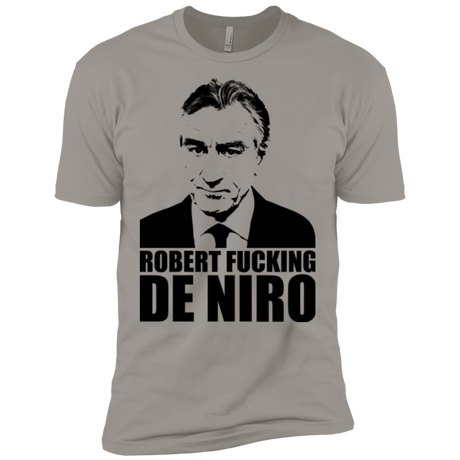 T-Shirts Light Grey / X-Small Robert Fucking DeNiro Men's Premium T-Shirt