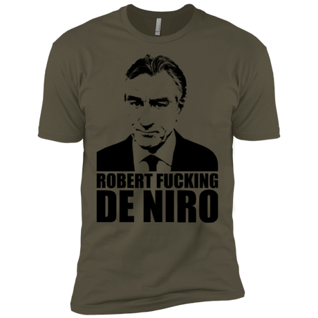 T-Shirts Military Green / X-Small Robert Fucking DeNiro Men's Premium T-Shirt