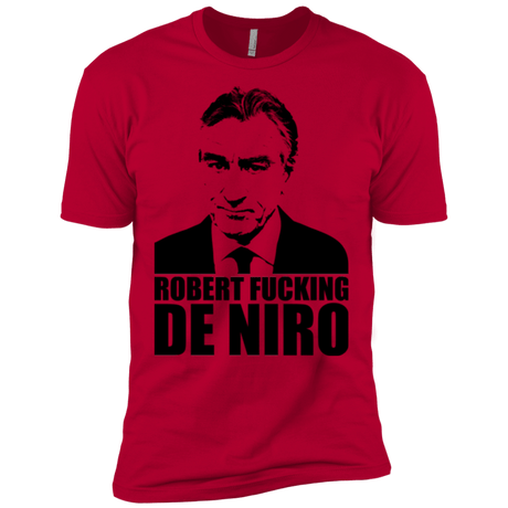 T-Shirts Red / X-Small Robert Fucking DeNiro Men's Premium T-Shirt