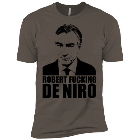 T-Shirts Warm Grey / X-Small Robert Fucking DeNiro Men's Premium T-Shirt