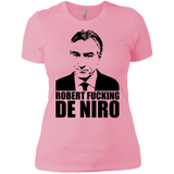 T-Shirts Light Pink / X-Small Robert Fucking DeNiro Women's Premium T-Shirt