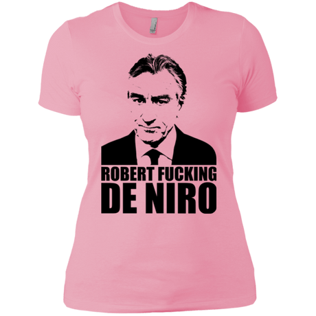 T-Shirts Light Pink / X-Small Robert Fucking DeNiro Women's Premium T-Shirt