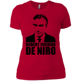 T-Shirts Red / X-Small Robert Fucking DeNiro Women's Premium T-Shirt