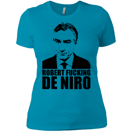 T-Shirts Turquoise / X-Small Robert Fucking DeNiro Women's Premium T-Shirt