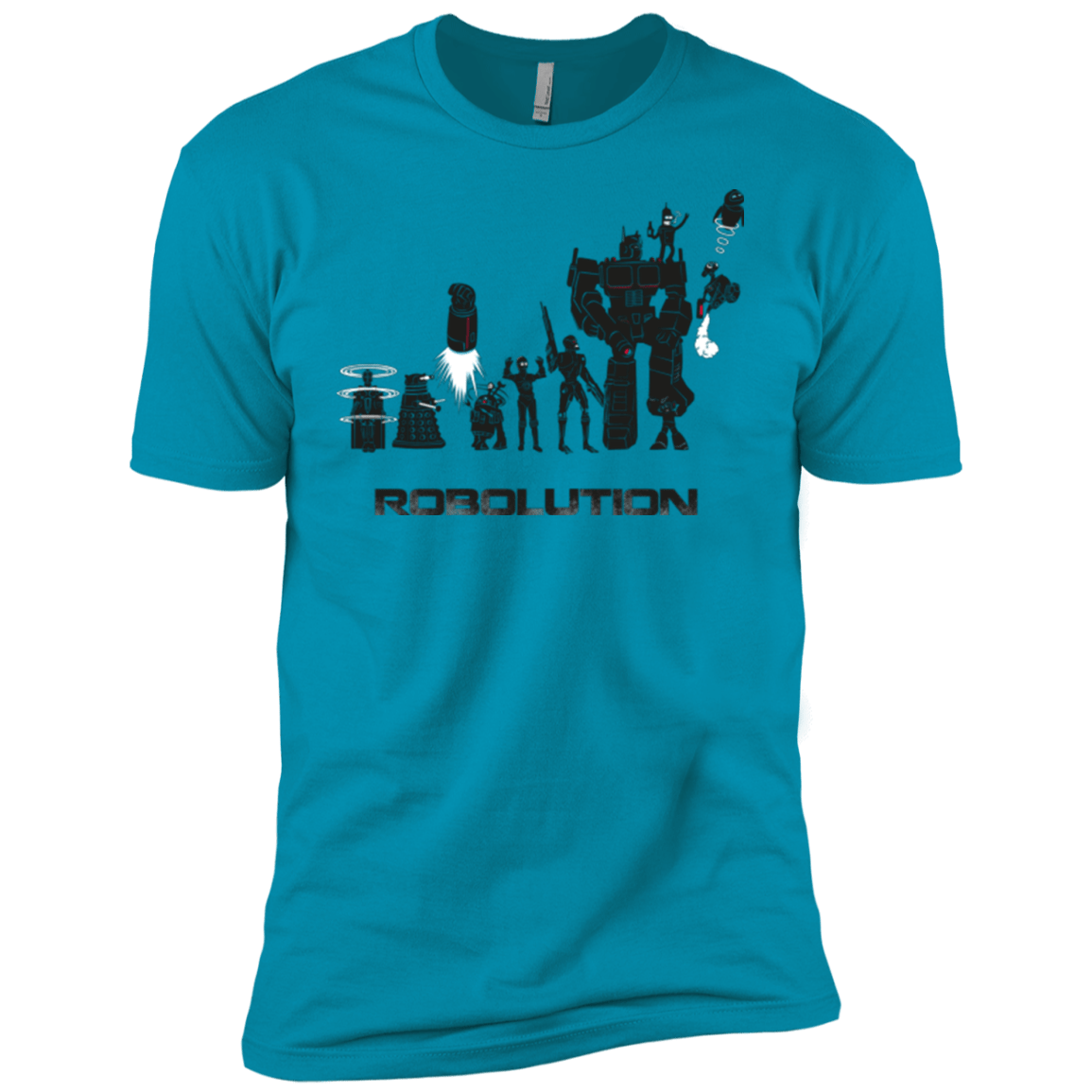 T-Shirts Turquoise / YXS Robolution Boys Premium T-Shirt