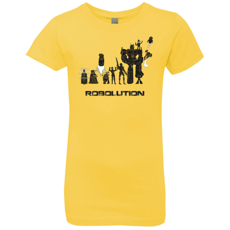 T-Shirts Vibrant Yellow / YXS Robolution Girls Premium T-Shirt