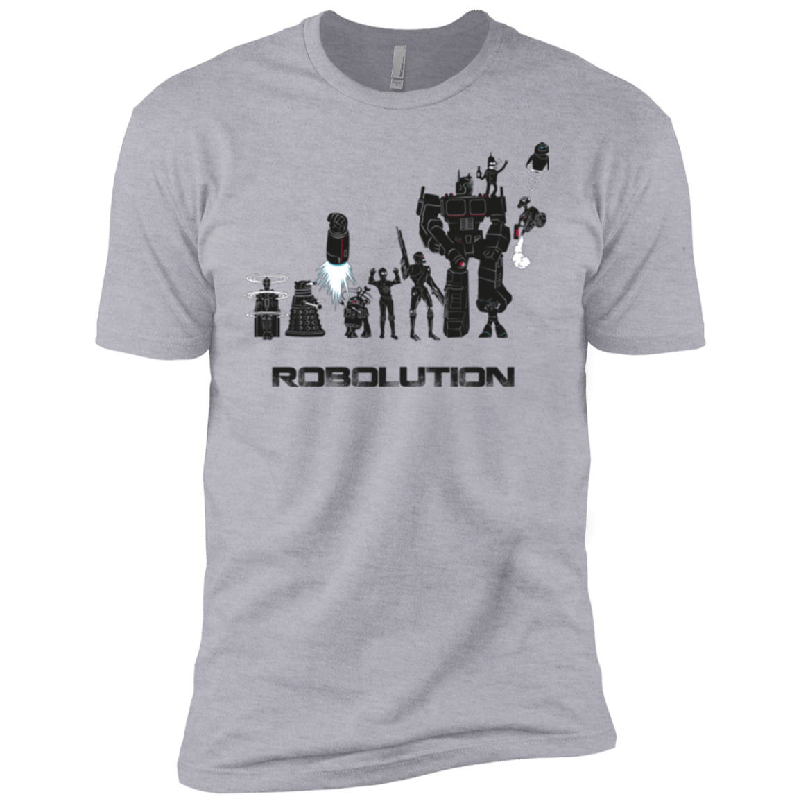 T-Shirts Heather Grey / X-Small Robolution Men's Premium T-Shirt