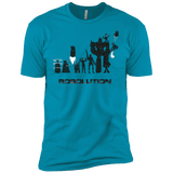 T-Shirts Turquoise / X-Small Robolution Men's Premium T-Shirt