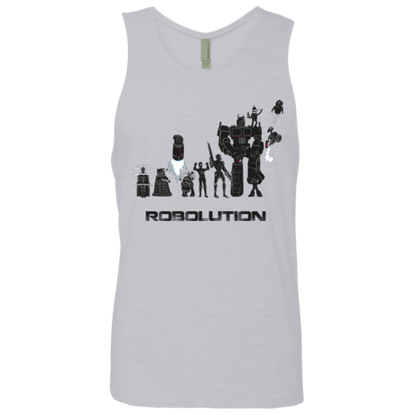 T-Shirts Heather Grey / Small Robolution Men's Premium Tank Top
