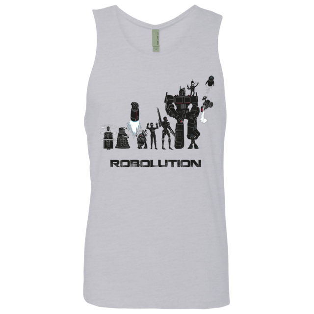 T-Shirts Heather Grey / Small Robolution Men's Premium Tank Top