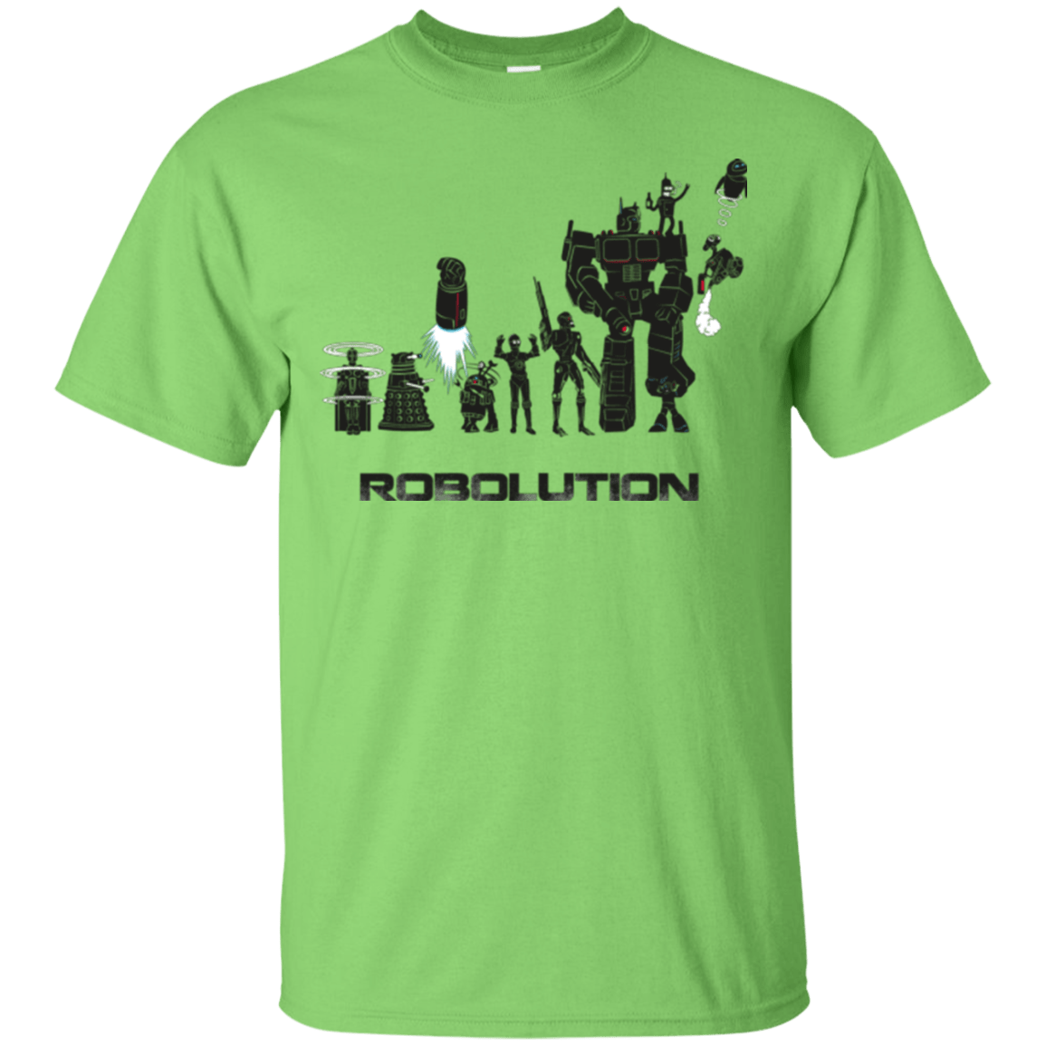 T-Shirts Lime / Small Robolution T-Shirt