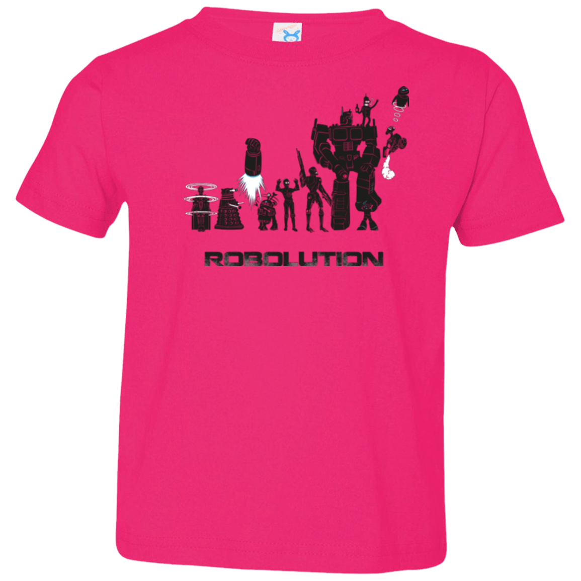 T-Shirts Hot Pink / 2T Robolution Toddler Premium T-Shirt