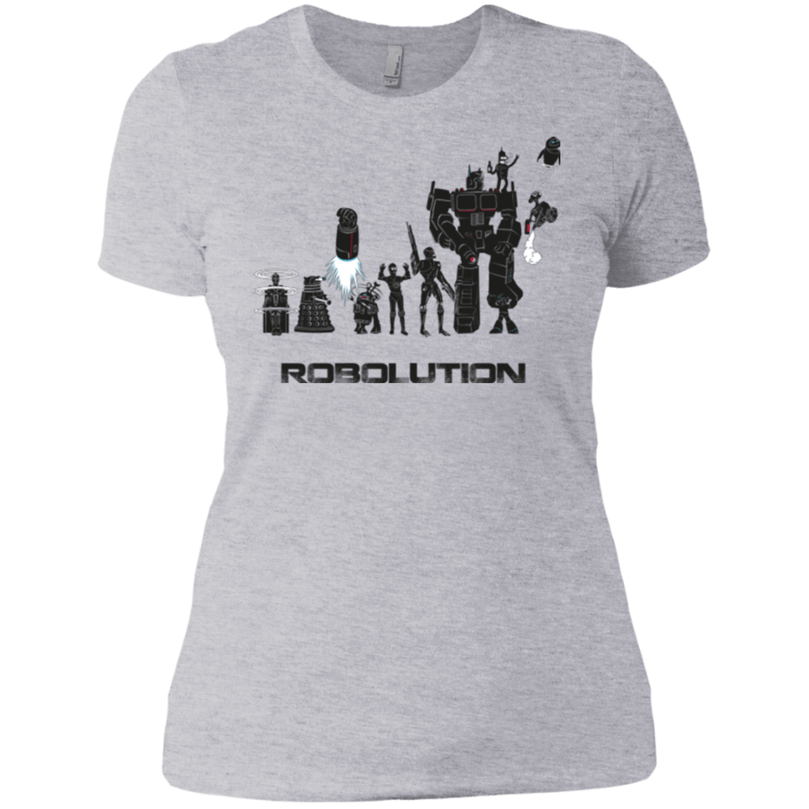 T-Shirts Heather Grey / X-Small Robolution Women's Premium T-Shirt