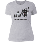 T-Shirts Heather Grey / X-Small Robolution Women's Premium T-Shirt