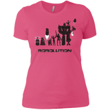 T-Shirts Hot Pink / X-Small Robolution Women's Premium T-Shirt