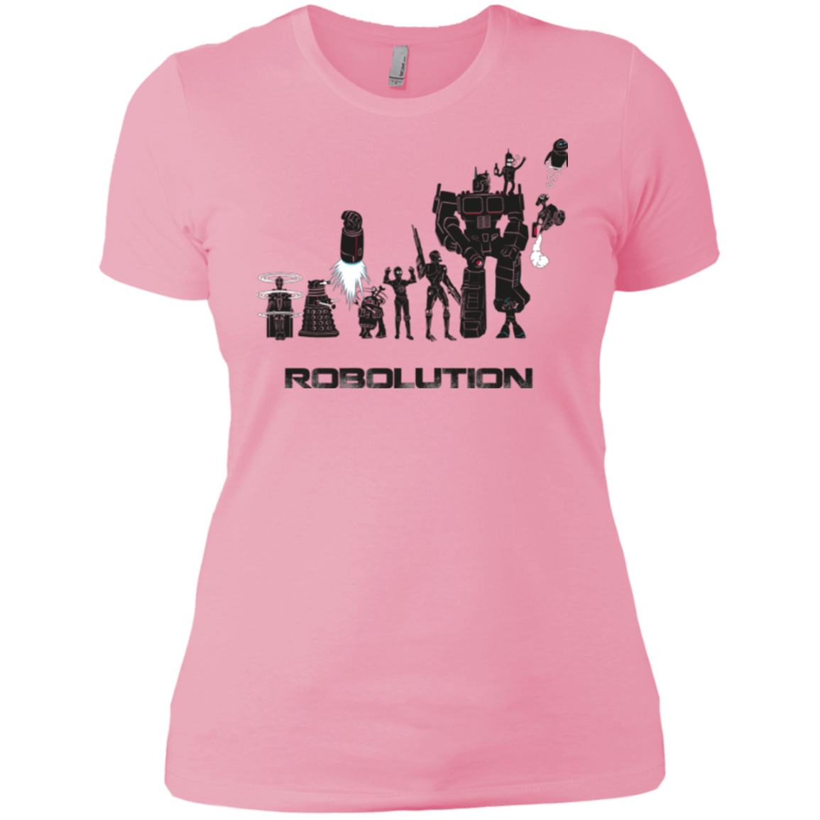 T-Shirts Light Pink / X-Small Robolution Women's Premium T-Shirt