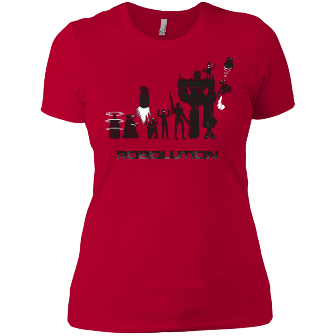 T-Shirts Red / X-Small Robolution Women's Premium T-Shirt